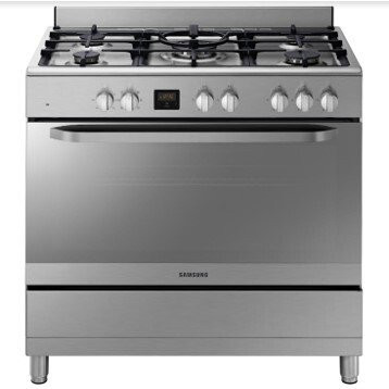 Samsung NY90T5010SS 5 Gas Cooker - Stainless Steel, 90CM