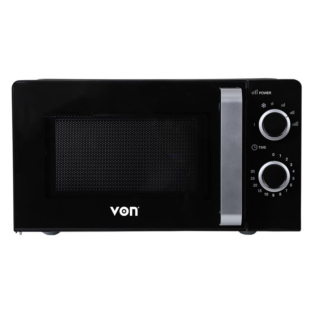 Von VAMS-20MGX Microwave Oven Solo 20L – Black9895