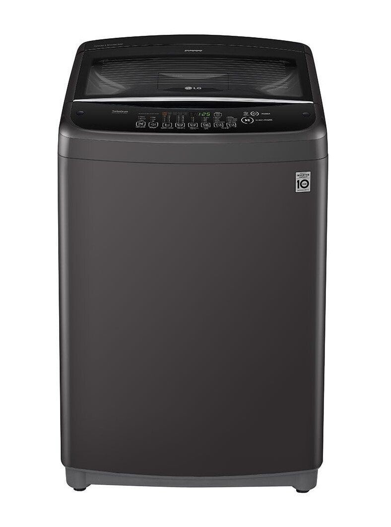 LG T1466NEHG2 Top Load Washing Machine, 14KG - Black