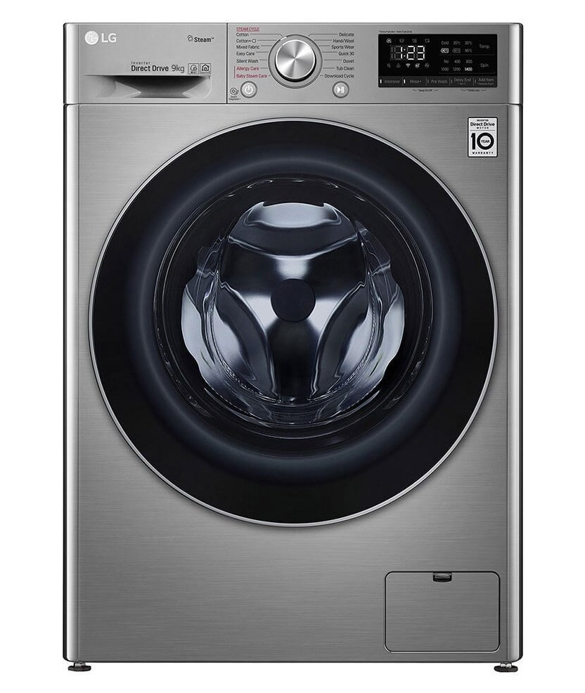 LG F4R5VYG2P Front Load Washing Machine - 9KG