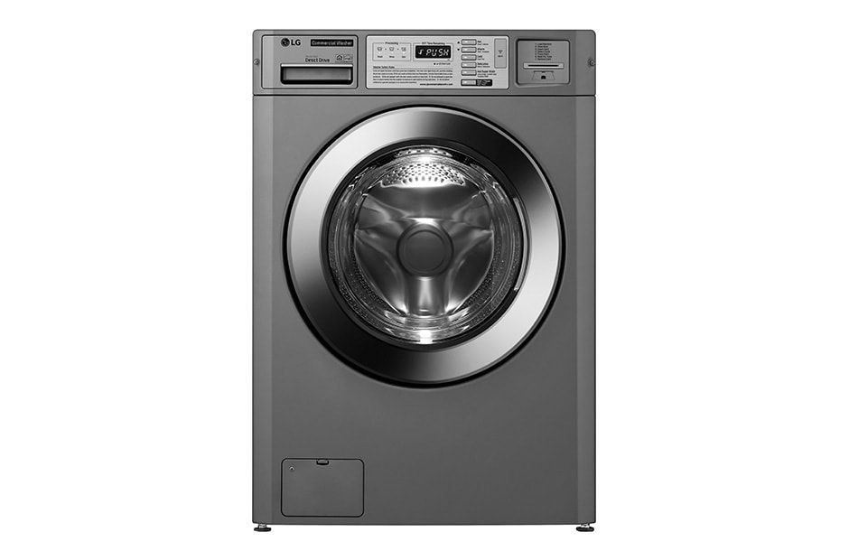LG FH0C7FD2MS Commercial Washing Machine, Front Load, 15KG, Silver - WIFI Stack