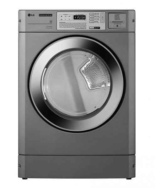 LG RV1840CD7 Commercial Dryer Front Load 15KG - Silver, WI-FI