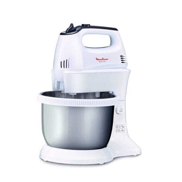 MOULINEX 300W HAND MIXER WITH S/STEEL BOWL HM312127 4
