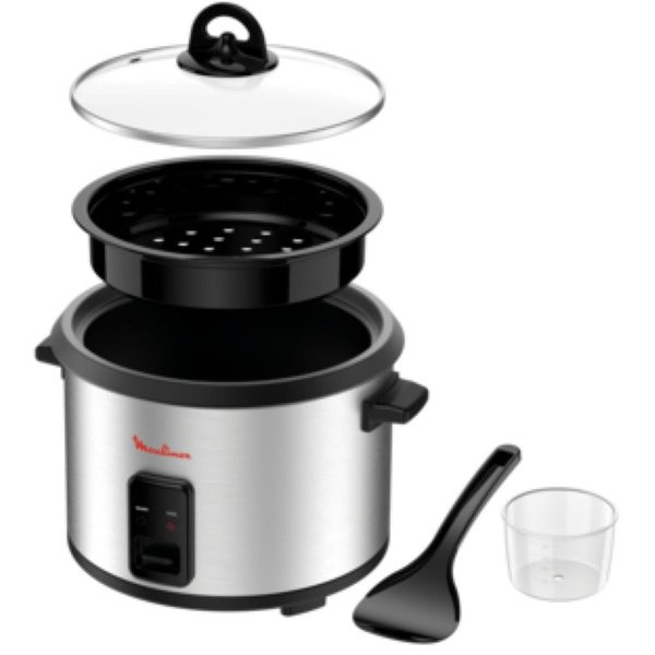 MOULINEX 700W RICE COOKER, 10 CUPS MK123D27 4