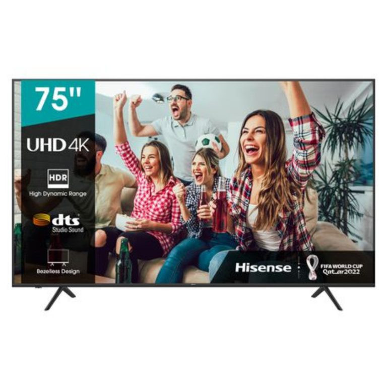 Hisense 75A61G 75 inch Smart 4K HDR Frameless TV